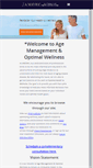 Mobile Screenshot of agemanagementoptimalwellness.com